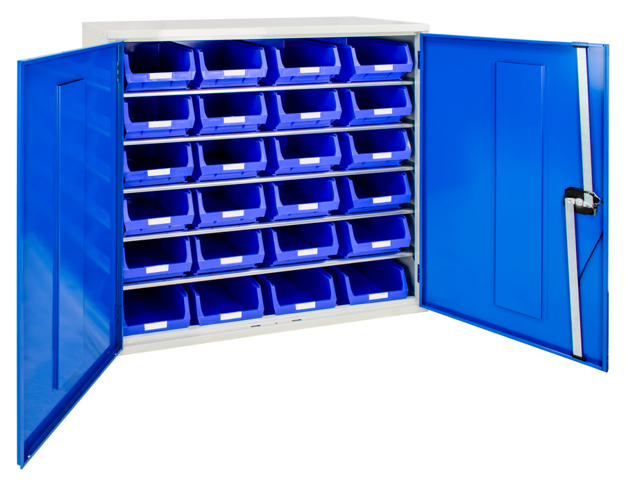 1000mm Small Parts Cabinet with G204 Bin Kit