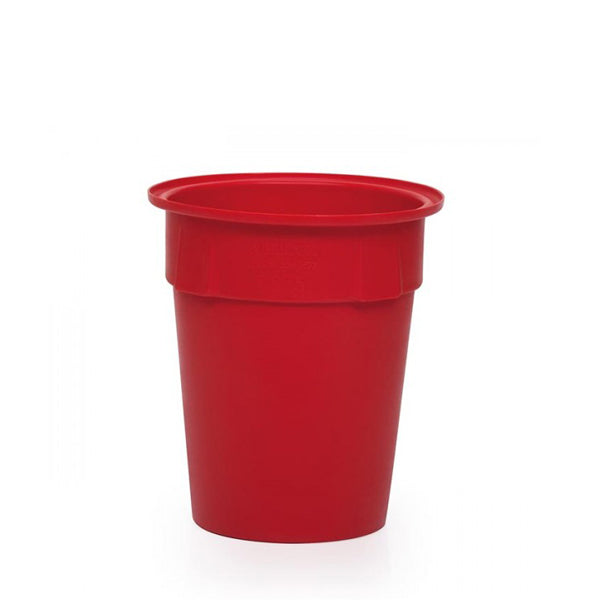 31 litre food grade colour coded red bin