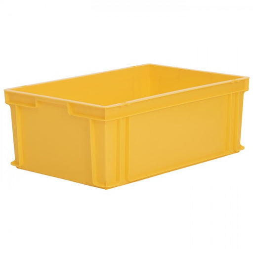 600 x 400 Euro stacking container food approved use in yellow 