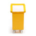 Yellow food approved Ingredients trolley With clear lid