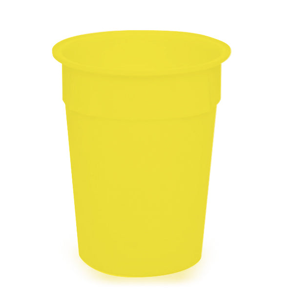 90 litre food bin in yellow