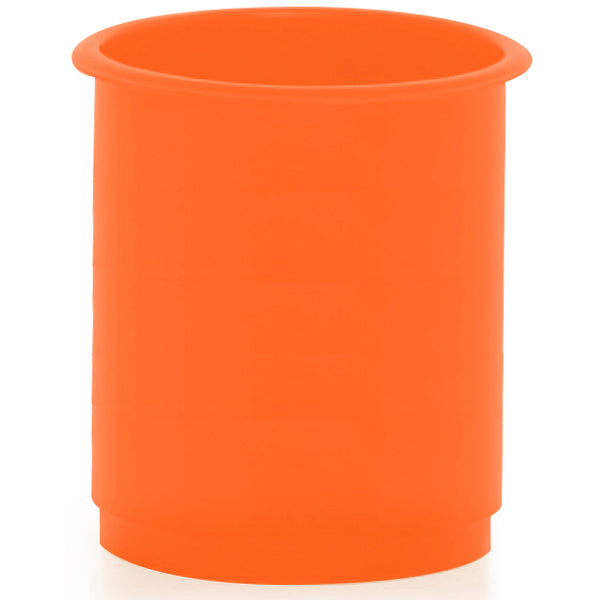Large heavy duty orange tub