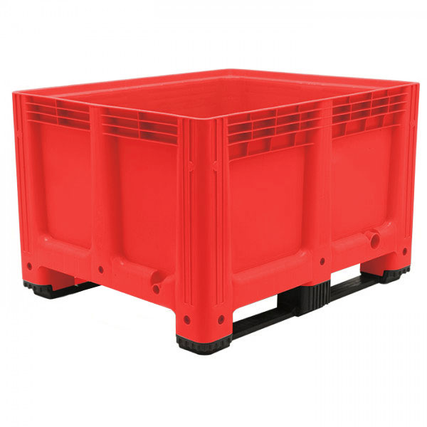 610 Litre Pallet Tank 4 Way Entry - 2 Boxed 2 Open