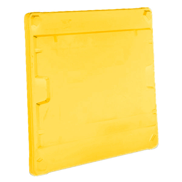 Yellow colour pallet tank lid