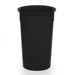 90 litre tapered nesting bins made of food-approved material in black