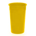 90 litre tapered nesting bins made of food-approved material in yellow