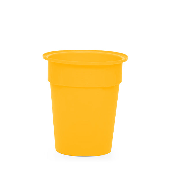 31 litre food grade colour coded yellow bin