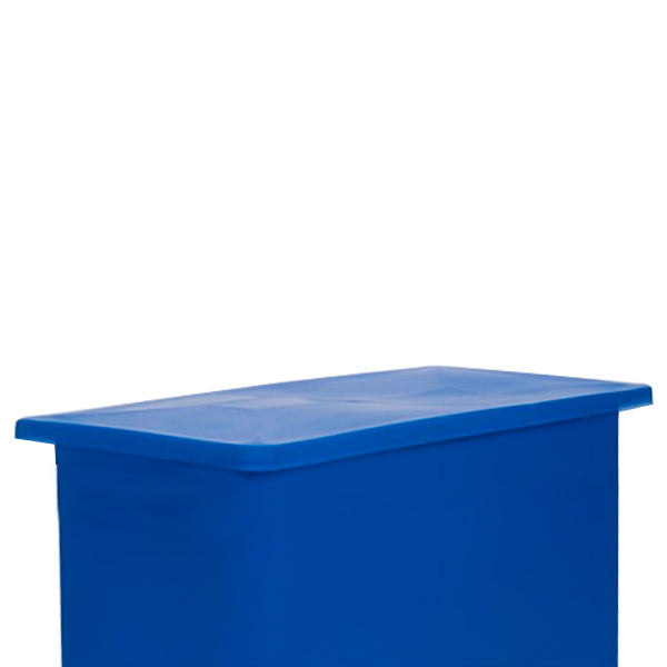 Food approved mobile truck lid blue