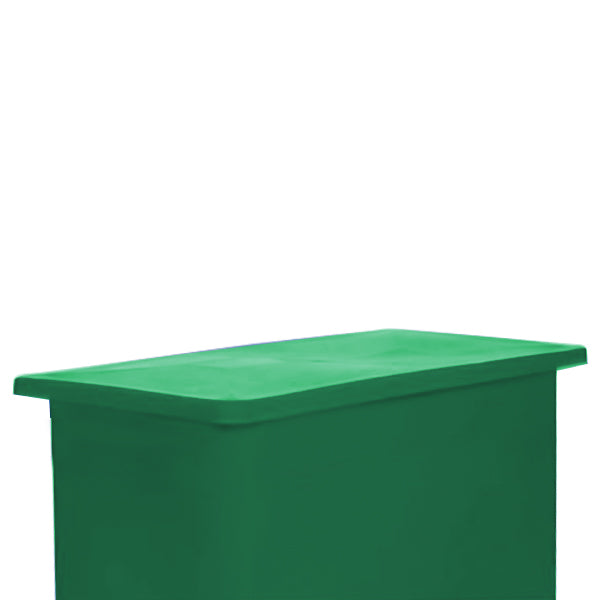 Food approved mobile truck lid green