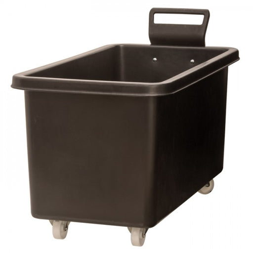 Black recycling truck with handle