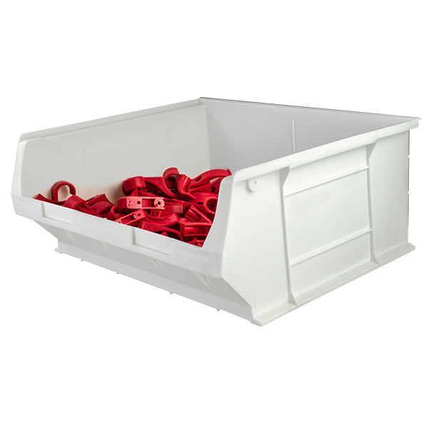 easy to clean small parts bins