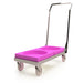 Pink tub transporting and storing trolley