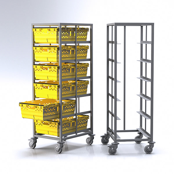 Mailbox Products Supermarket crates and trolley
