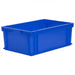 600 x 400 Euro stacking container food approved use in blue