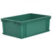 600 x 400 Euro stacking container food approved use in green