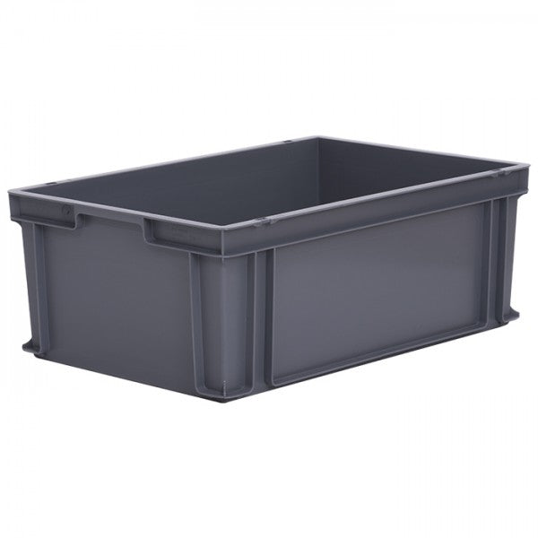 600 x 400 Euro stacking container food approved use in grey