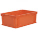 600 x 400 Euro stacking container food approved use in orange