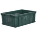 600 x 400 Euro food approved stacking container in green