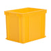 Yellow Euro size stacking containers
