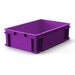 Purple stacking containers