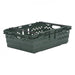 Bale arm supermarket crate in dark green