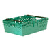 Bale arm supermarket crate in green