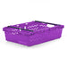 Purple Supermarket Bale Arm Crate
