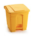 Small yellow pedal bin