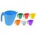 2 litre food approved coloured pouring jugs 