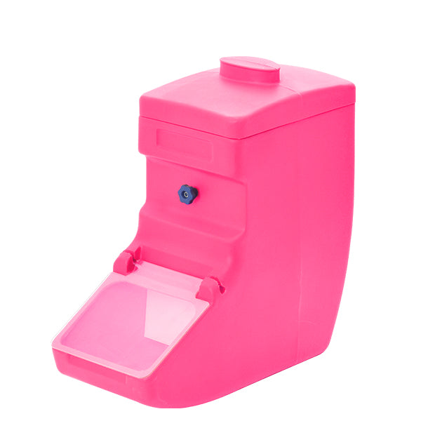 Food safe ingredients container in pink