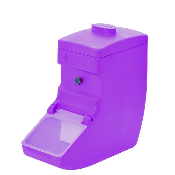 Food safe ingredients container in purple