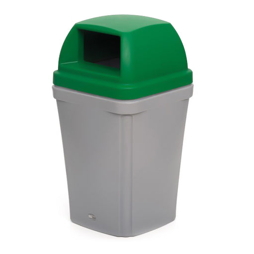 100 Litre indoor Bin with green lid
