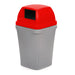 100 litre indoor Bin with red lid