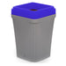 Colour coded open top blue bin