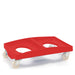Red heavy duty stacking dolly