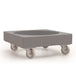 plastic stacking dolly grey