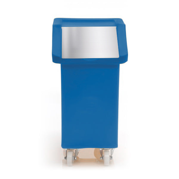 Ingredients Trolley 65 Litre in blue with stainless steel lid