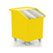 Large food ingredients trolley in yellow