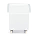 Mobile food ingredients container in white