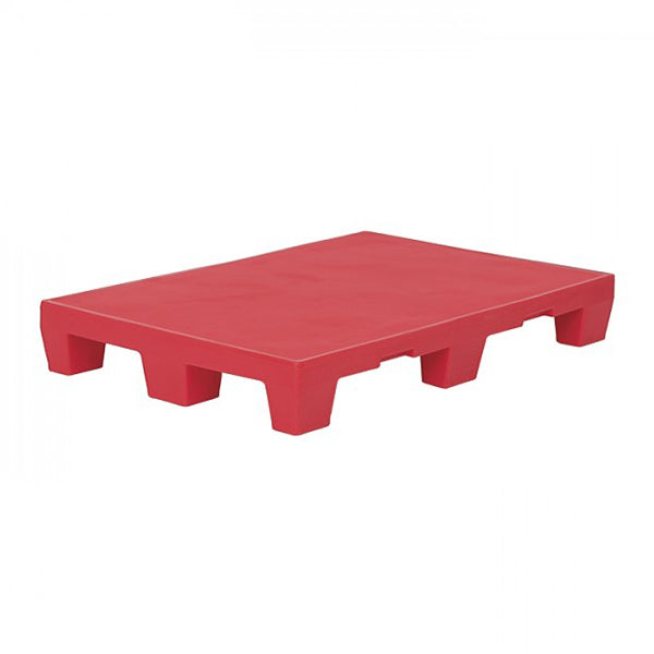 Smooth Surface Euro Pallets coloured red