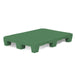 Lipped deck, all round smooth surface green