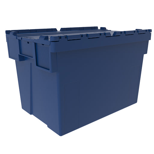 Industrial use large blue stacking box