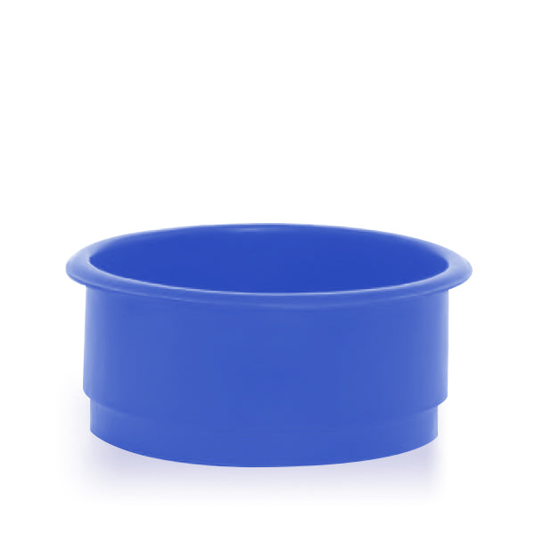 smooth food tubs blue