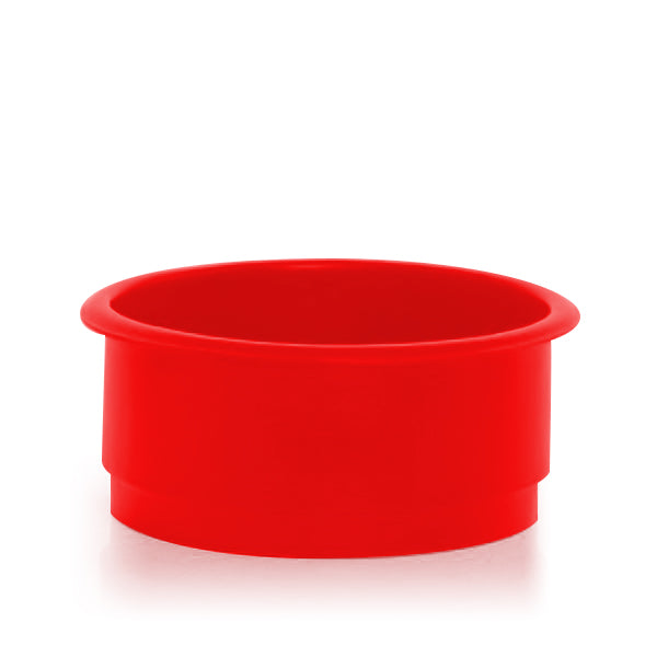 smooth food tubs red