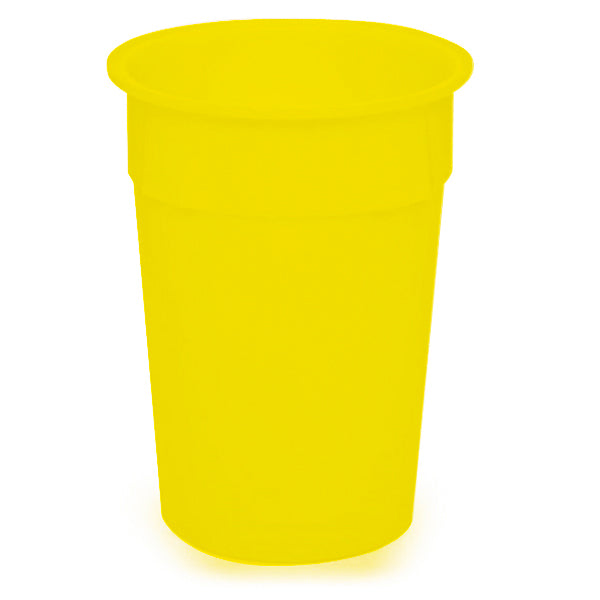 Large food use bin in yellow